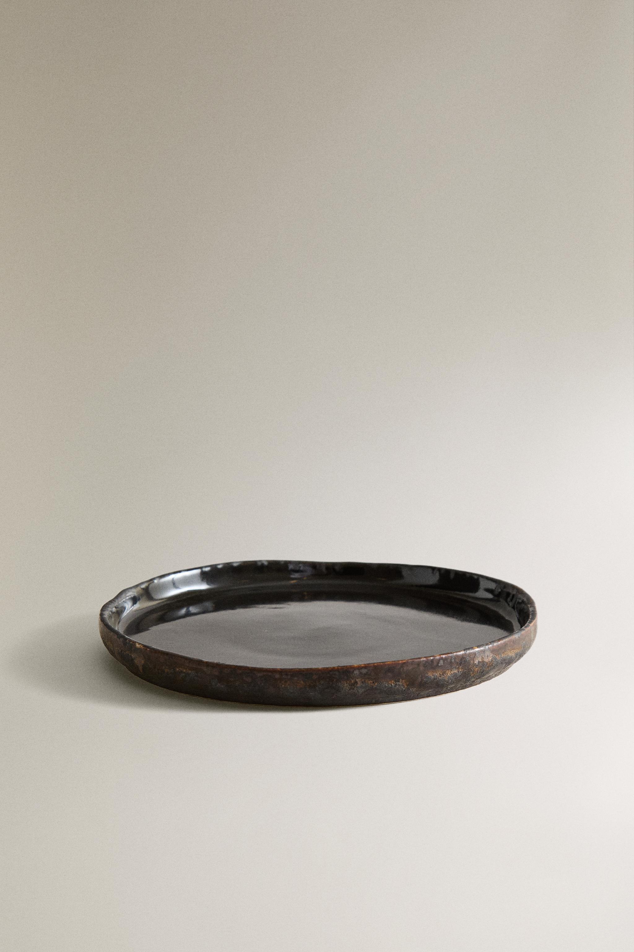 PORTE-SAVON BAIN CÉRAMIQUE NOIRE